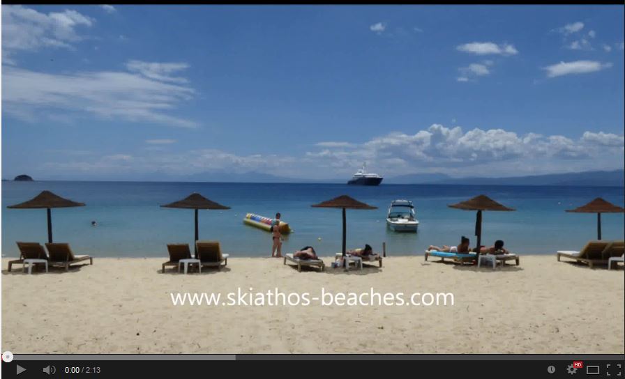 Skiathos-Beaches bei YouTube
